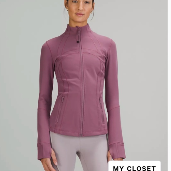Lululemon Define Jacket Vintage Plum Size 12 - Picture 5 of 5